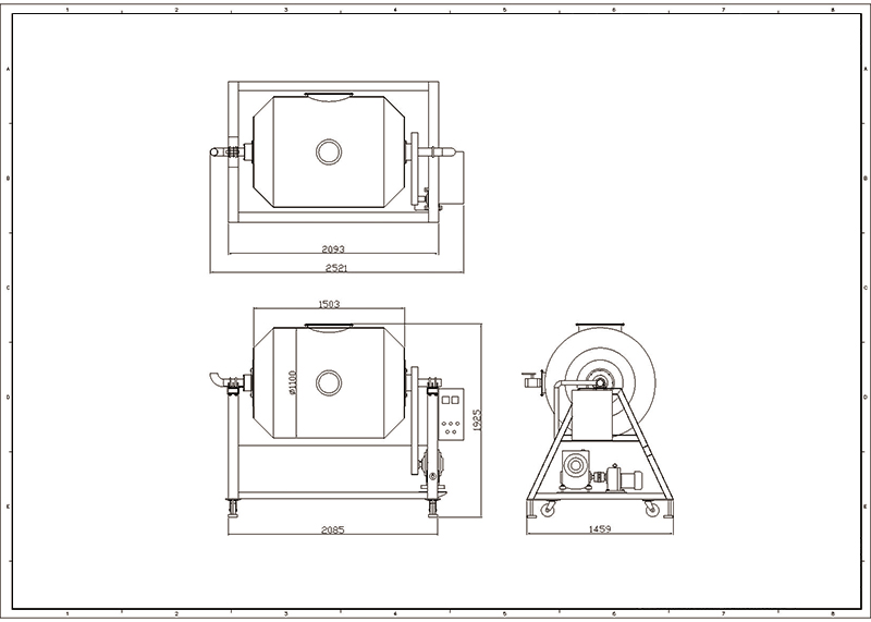 Three-phase four-wire system 380V 2kW/h